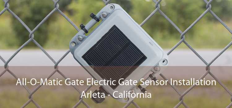 All-O-Matic Gate Electric Gate Sensor Installation Arleta - California