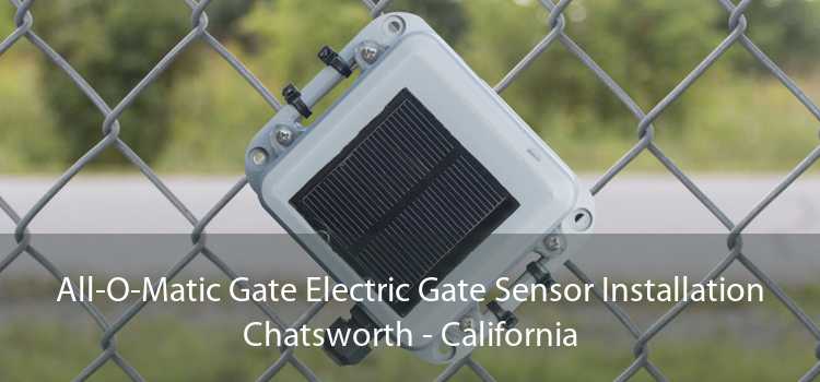 All-O-Matic Gate Electric Gate Sensor Installation Chatsworth - California