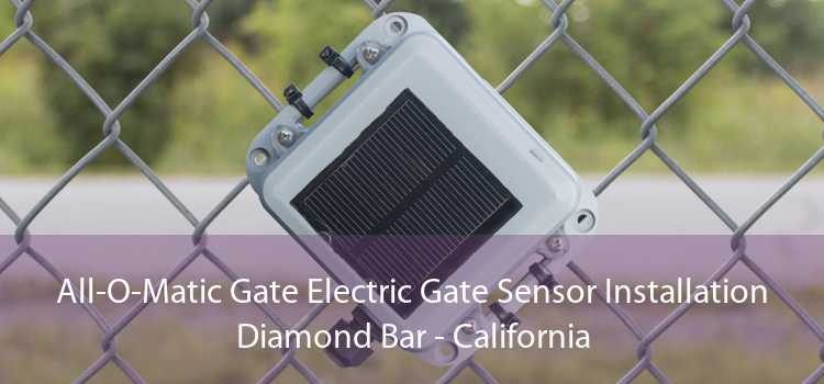 All-O-Matic Gate Electric Gate Sensor Installation Diamond Bar - California