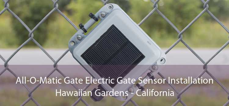 All-O-Matic Gate Electric Gate Sensor Installation Hawaiian Gardens - California