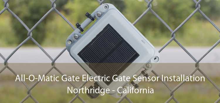 All-O-Matic Gate Electric Gate Sensor Installation Northridge - California