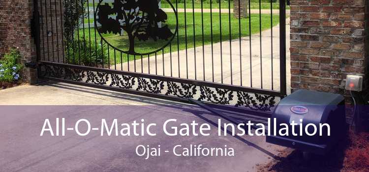 All-O-Matic Gate Installation Ojai - California