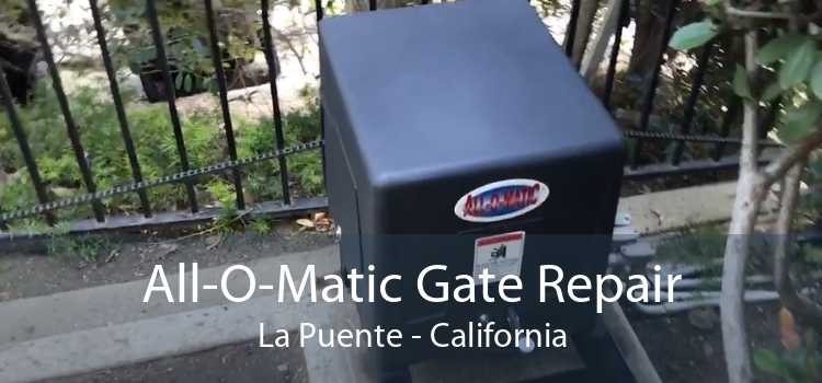 All-O-Matic Gate Repair La Puente - California