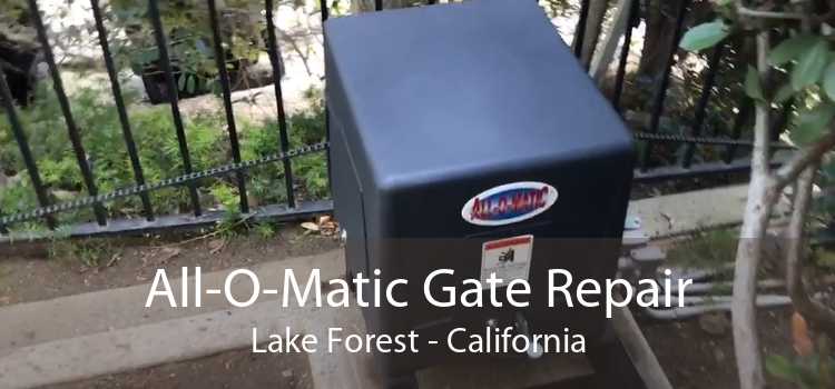 All-O-Matic Gate Repair Lake Forest - California