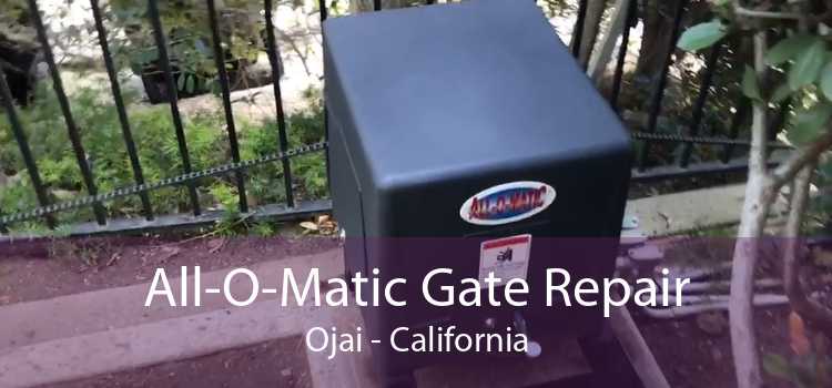 All-O-Matic Gate Repair Ojai - California