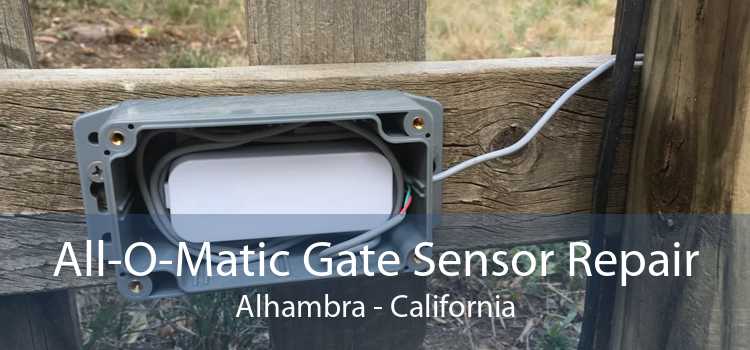 All-O-Matic Gate Sensor Repair Alhambra - California