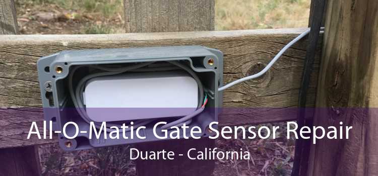 All-O-Matic Gate Sensor Repair Duarte - California