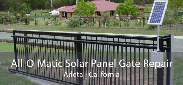 All-O-Matic Solar Panel Gate Repair Arleta - California