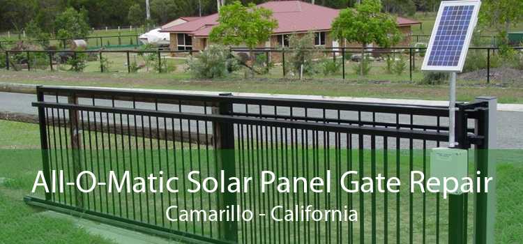 All-O-Matic Solar Panel Gate Repair Camarillo - California