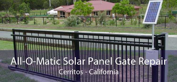 All-O-Matic Solar Panel Gate Repair Cerritos - California