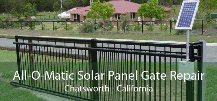 All-O-Matic Solar Panel Gate Repair Chatsworth - California