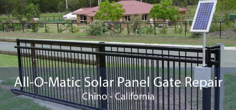 All-O-Matic Solar Panel Gate Repair Chino - California