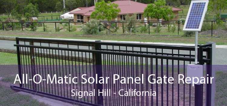 All-O-Matic Solar Panel Gate Repair Signal Hill - California