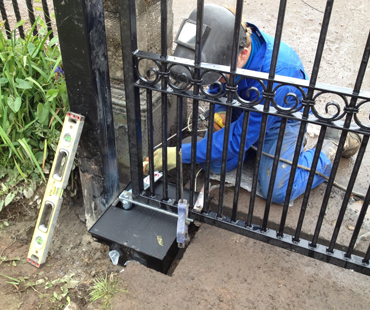 All-O-Matic Gate Electric Gate Sensor Installation in Bellflower