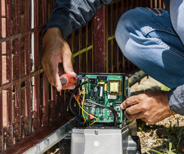 All-O-Matic Solar Panel Gate Repair in San Dimas