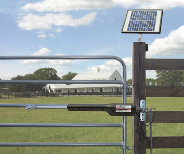 All-O-Matic Solar Panel Gate Installation in San Gabriel